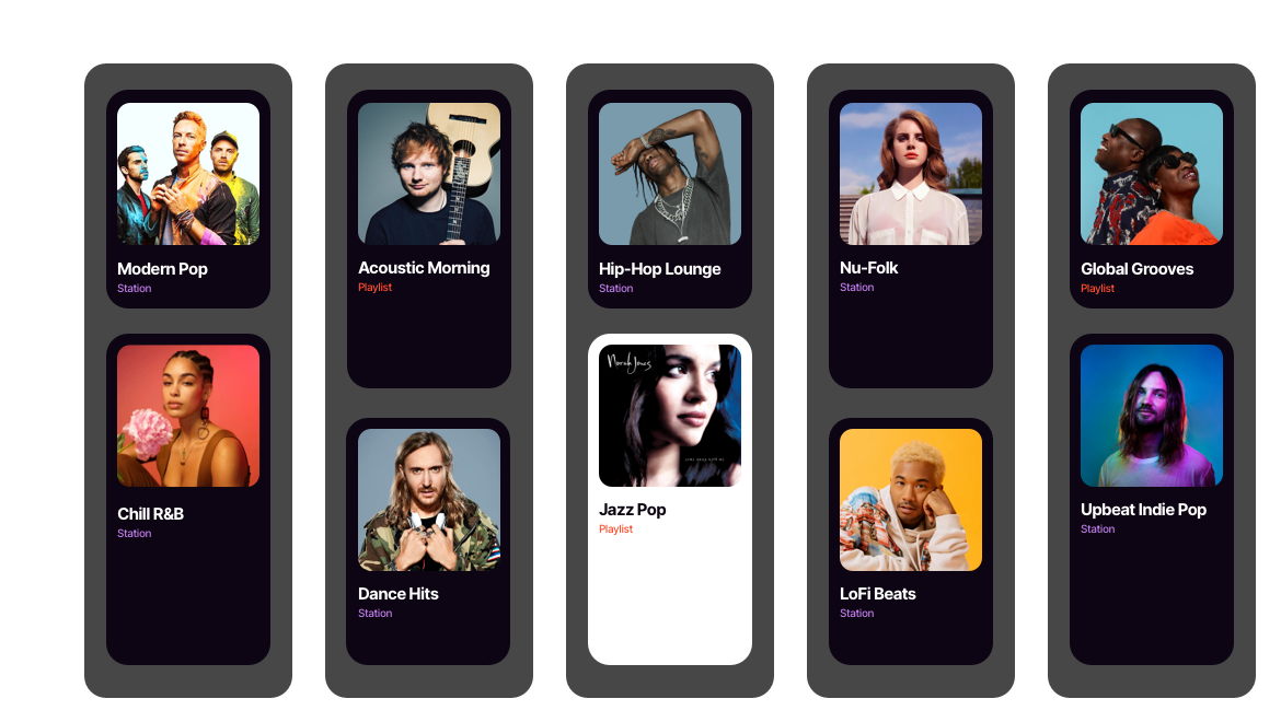 Soundsuit smart scheduling — music changes automatically by time of day