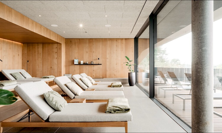 Loxone Campus hotel interior